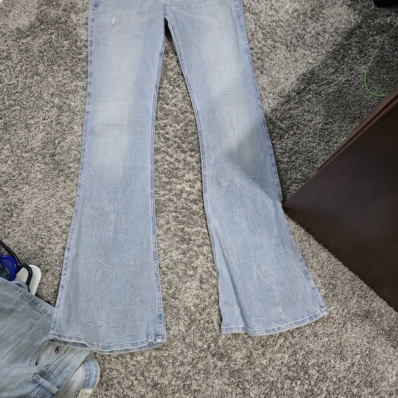 Hollister Denim - Hollister Light Blue Flare Jeans - Classic Wide Leg